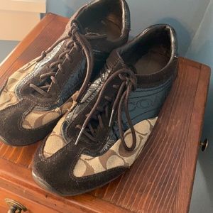 Coach sneakers. Gently used